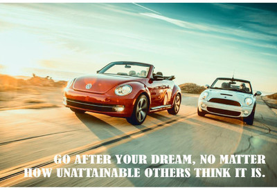 

inspirational quote car poster Paper Print(23 inch X 18 inch, Rolled)