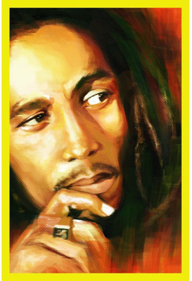 

bob marley poster Paper Print(23 inch X 18 inch, Rolled)