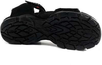 Sparx Men Black Sandals