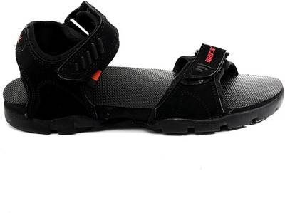 Sparx Men Black Sandals