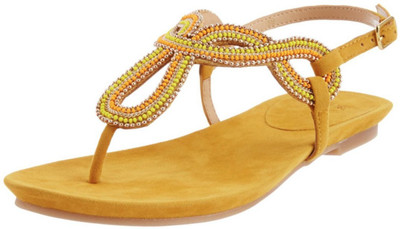 

SAINT G Women Gold Flats