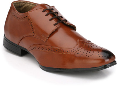 

Eego Italy Stylish and Trendy Lace Up For Men(Tan