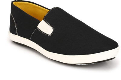 

Eego Italy Stylish and Trendy Slip On Sneakers For Men(Black