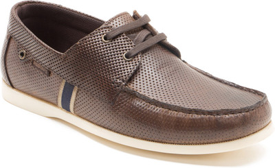 

Red Tape RTR1482 Boat Shoes For Men(Brown