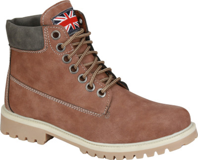 

Eego Italy Stylish and Trendy Boots For Men(Tan, Camel