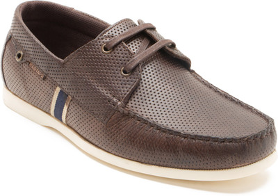 

Red Tape RTR1487 Boat Shoes For Men(Brown