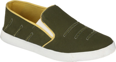 

Eego Italy Stylish and Trendy Loafers For Men(Green