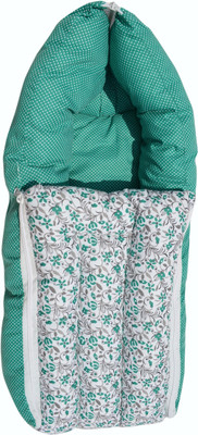 

Younique 3 in 1 Baby Bedding Carrier Sleeping Bag(Green, Multicolor