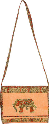

Anuradha Girls Casual Multicolor Cotton Sling Bag
