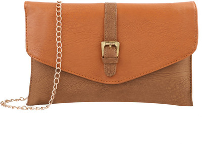 

Fristo Women Casual Beige, Tan PU Sling Bag