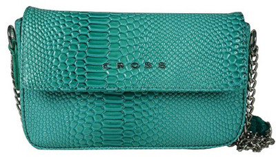 

Cross Women Casual Green PU Shoulder Bag