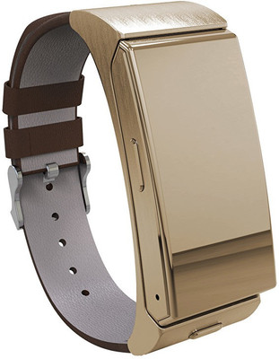 

Voltegic ™ phone Gold Smartwatch(Black Strap Free Size)