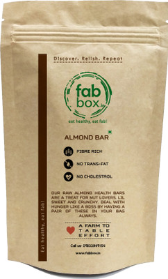 

FabBox Coconut Almond Health Bar(120 g, Pack of 4)