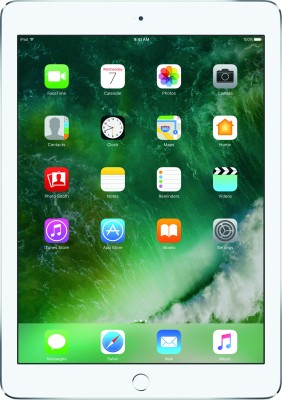 View Apple iPad 32 GB 9.7 inch with Wi-Fi Only(Silver) Tablet Note Price Online(Apple)