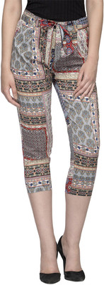 Oxolloxo Regular Fit Women Multicolor Trousers