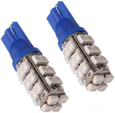 Pa Ac-Blu-28-352 License Plate Light Car LED for Tata (12 V, 8 W)(Safari, Pack of 2)