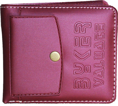 Assashion Boys Pink Artificial Leather Wallet(2 Card Slots), Magenta