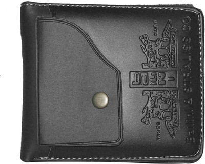 

Assashion Boys Black Artificial Leather Wallet(2 Card Slots)
