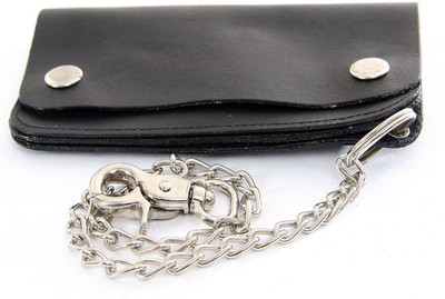 

Holboro Men Black Genuine Leather Wallet(1 Card Slot)