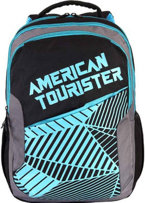 

American Tourister Code 03 21 L Backpack(Black, Grey), Code03-black