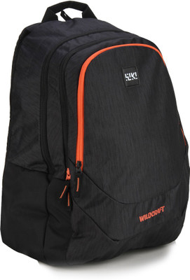 Wildcraft Wiki 4 Hue 4 30 L Backpack(Black, Orange)