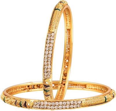 ZENEME Alloy Bangle Set(Pack of 2)