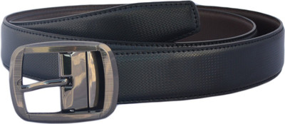 

LEE O Men Formal Black Genuine Leather Reversible Belt