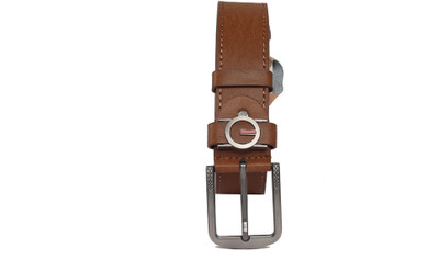 

Integriti Men Brown Artificial Leather Belt, Light brown