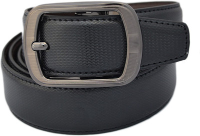 

LEE O Men Formal Black Genuine Leather Reversible Belt