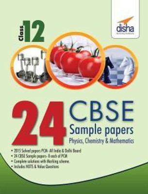 24 Cbse Sample Papers for Class 12 Physics, Chemistry, Mathematics 0 Edition(English, Paperback, unknown)