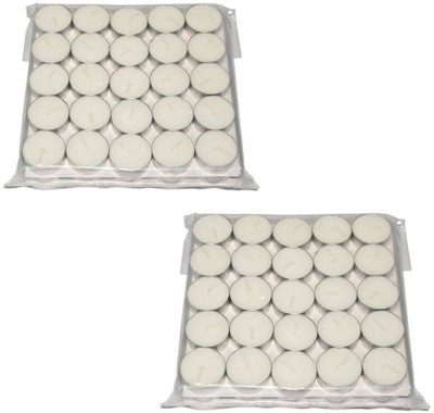 

Skycandle in Tea light Candle(White, Pack of 100)