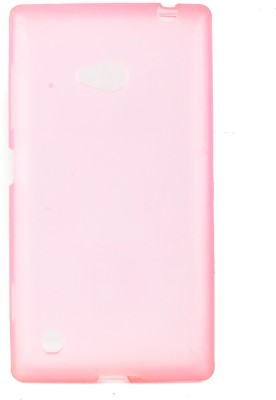 Mystry Box Back Cover for Nokia Lumia N720(Pink, Silicon, Pack of: 1)