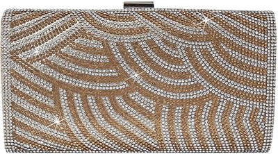 

MAASHA Party Gold Clutch