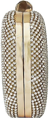 

Maasha Party Gold Clutch