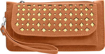 

tap fashion Casual Brown Clutch
