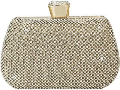 

Maasha Party Gold Clutch