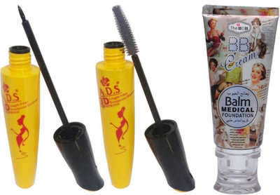 

ADS Waterproof Eyeliner / Mascara / BB Cream(Set of 3)