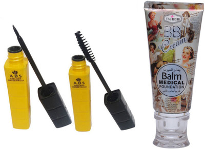 

ADS Waterproof Eyeliner / Mascara / BB Cream(Set of 3)