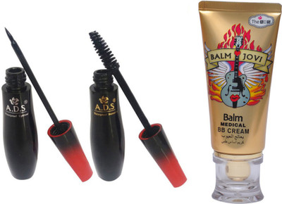 

ADS Waterproof Eyeliner / Mascara / BB Cream(Set of 3)
