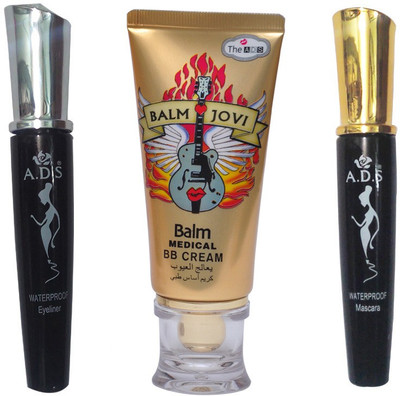 

ADS Waterproof Eyeliner / Mascara / BB Cream(Set of 3)