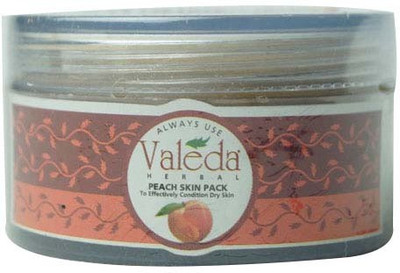 

Valeda Herbal Peach Skin Pack - Salon Secret to Soften, Polish & Rejuvenate 'Dry Skin' - Clinically Proved since 1988(30 g)