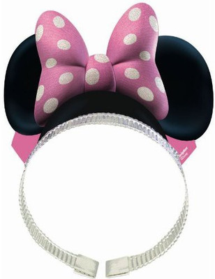 

Amscan Minnie Mouse Ears Bows Head Band(Multicolor)