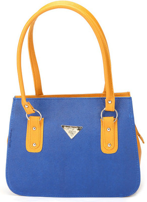 

Cottage Hand-held Bag(Blue, Yellow)