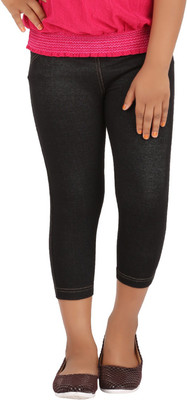 

Greenwich Jegging For Girls(Black, Pack of 1