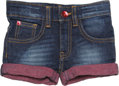 

United Colors of Benetton Short For Boys Casual Solid Cotton(Dark Blue, Pack of 1, 902