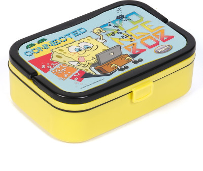 

Jewel Big Boss Sponge Bob 1 Containers Lunch Box(900 ml), Yellow;black