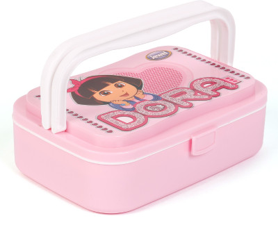 

Jewel Big Boss Dora 1 Containers Lunch Box(900 ml), Pink