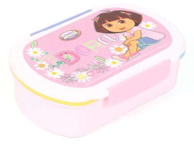 

Jewel Crunchy Character Dora 1 Containers Lunch Box(750 ml), Pink