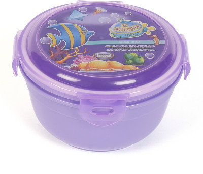 

Jewel Safe Lock MY AQUARIUM Purple 1 Containers Lunch Box(650 ml)