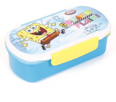 

Jewel Crunchy Character Sponge Bob 1 Containers Lunch Box(500 ml), Blue;white